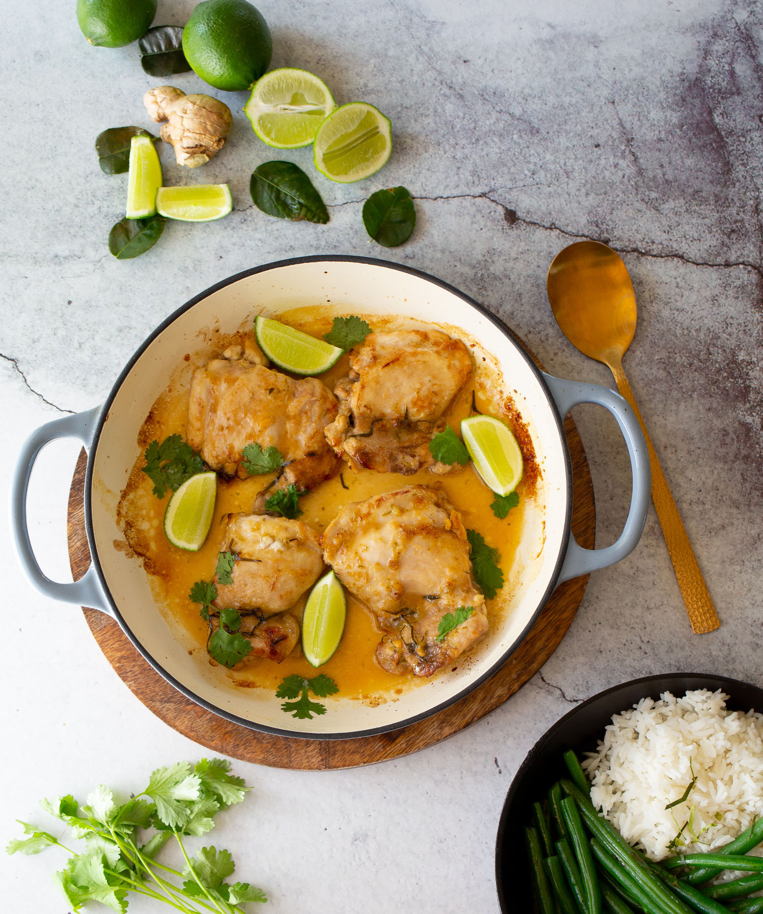 Lime and Coriander Chicken Twisted Citrus